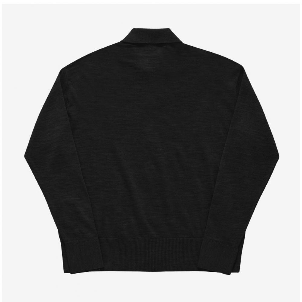 Ami Ukc042 Kn0039 001 Ami De Coeur TOne On TOne Heart Logo Public Cardigan