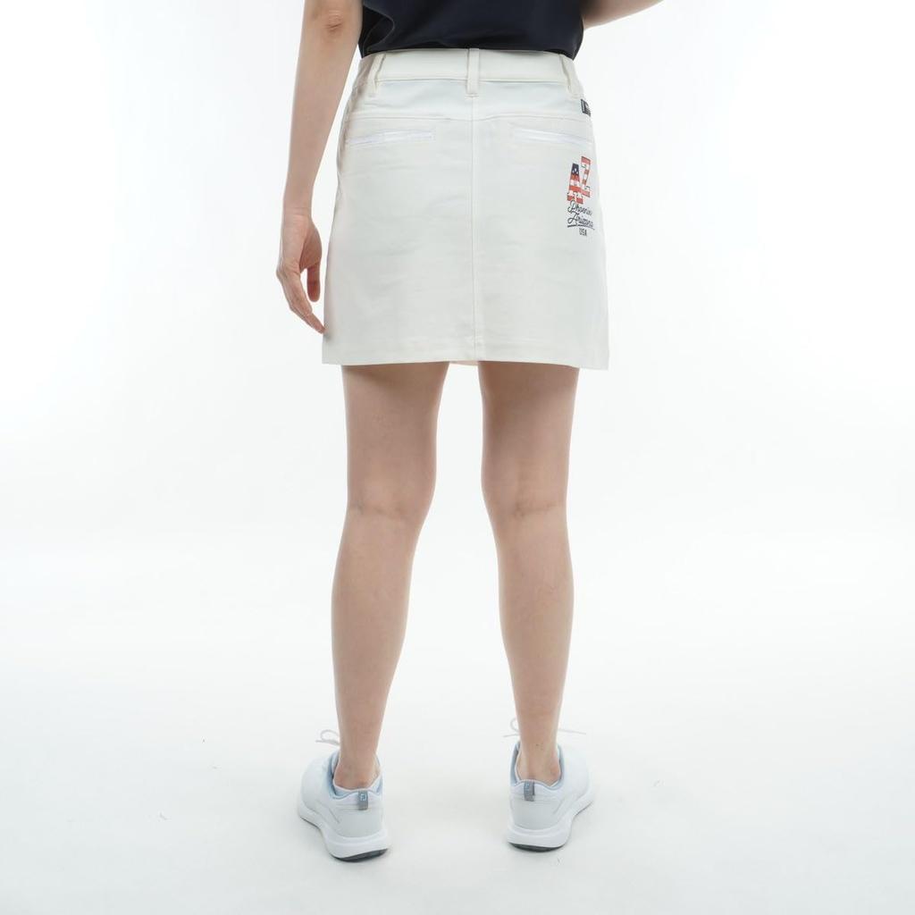Skirt UV Golf L [Pin Apparel] Women's (All-directional stretch, quick-drying, protection) / / 622-4134304 030_White
