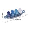 Plastic Desktop Fan Ellipsoidal Shape Plan 4 Function Selectors 3 Air Approaches Low Noise Energy Saving Suitable For Study Room Dorm