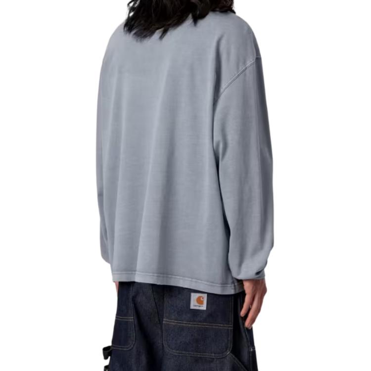 Carhartt WIP SS26 L/S Torion Pocket T-Shirt Loose Casual Round Neck Long Sleeve Vintage T-Shirt Unisex Tops I035958-3GB-B7