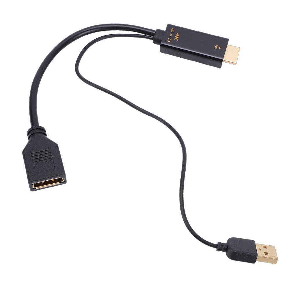 Lossless Transmission HD Multimedia Interface to DisplayPort Female Cable Home Entertainment Setup