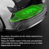 For Tesla Model Y L 2026 2025 Rear Trunk Side Storage Box Cargo Organizer TPE Bin Box Flocking Mat Partition Board Accessories