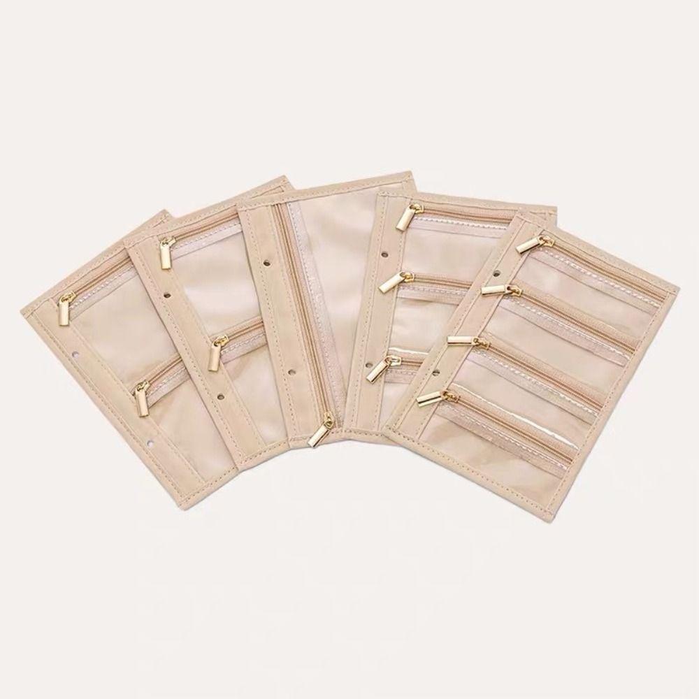 Bracelet Rings Velvet Jewelry Packing Bag Transparent Jewelry Organizer Jewelry Organizer