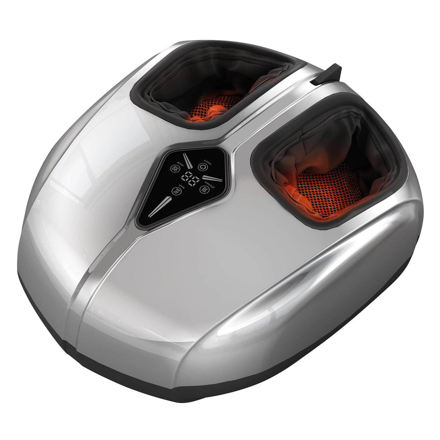 

Электрический массажер для ног с подогревом, компрессией воздушными подушками, для облегчения усталости мышц, подошвенный, глубокий разминающий, шиацу, массажная машина для ног EU Plug