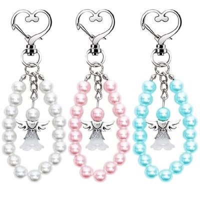 20pcs Guardian Angel Keychain Favor Party for Birthday Wedding Car Bag Accessory