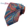 3.15"(8cm) Fashion Striped PaisleyTies Men Plaid Flower Necktie for Wedding