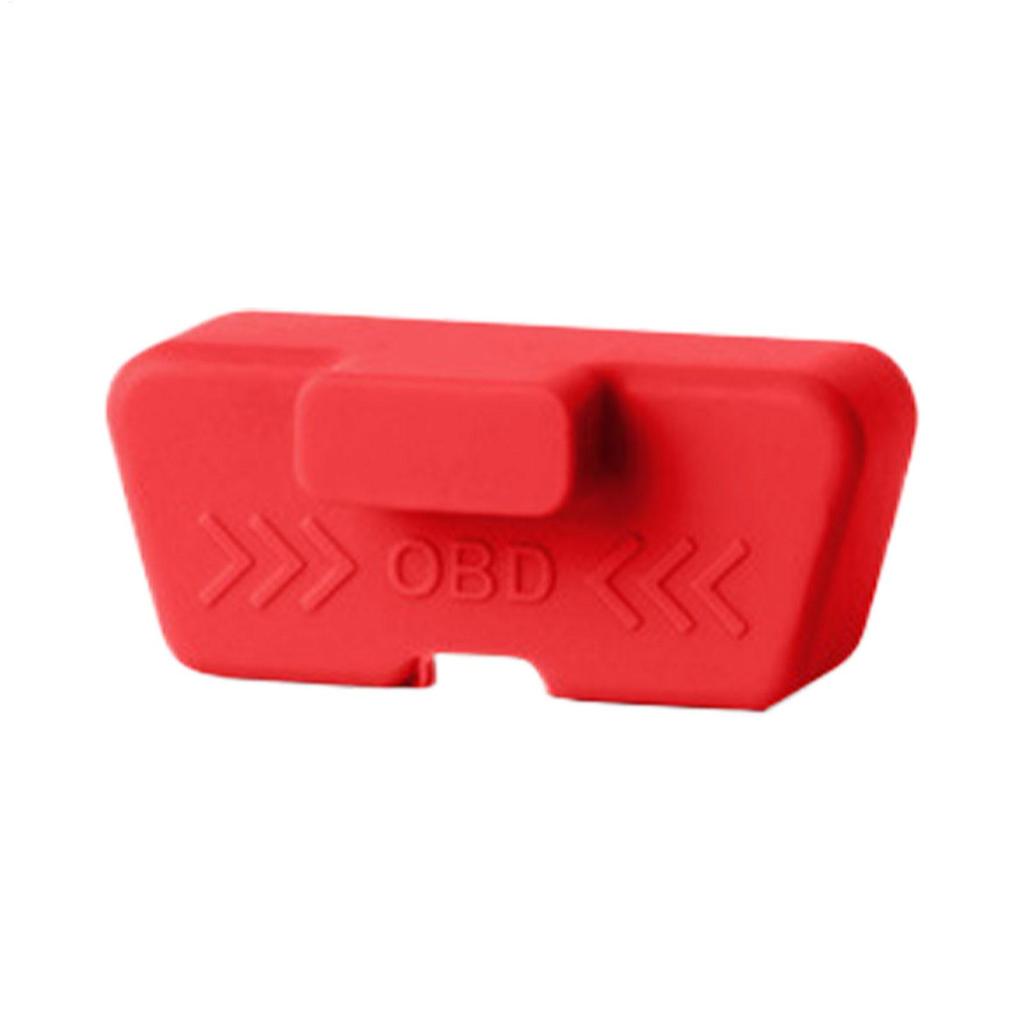 Silicone Car OBD Port Cover Waterproof Rust-proof OBD Port Lock Protective Sleeve Dust OBD Clogging Caps For Car Accessories