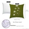 Plant Pillow Cover Leaves Cushion Covers Farmhouse Cushion Cover for Home Sofa On The Pillows Decorative Custom