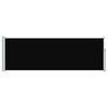 Retractable Side Awning 100*300 cm Black