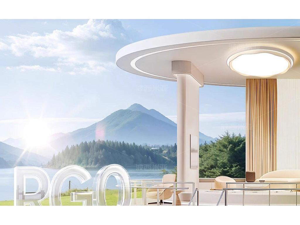 2025 Smart Voice-Controlled Full Spectrum Living Room and Bedroom Ceiling Light Package