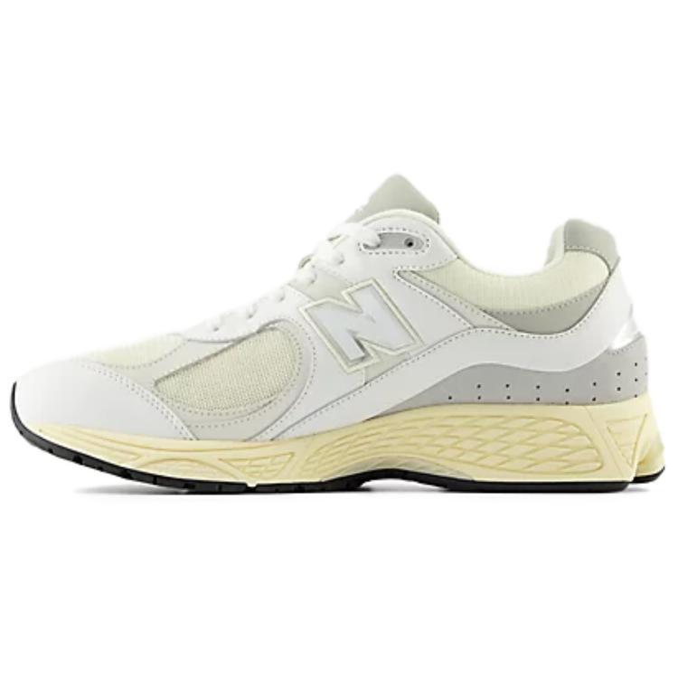 New Balance 2002R Shoes  White Grey Yellow  Men s M2002RIA EU 42.5