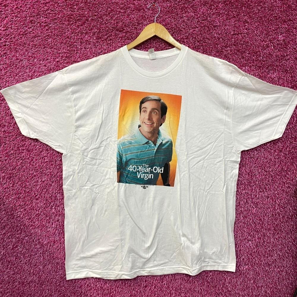 The 40 Year Old Virgin Movie Poster TShirt 3XL Unisex T-Shirt XXXXL