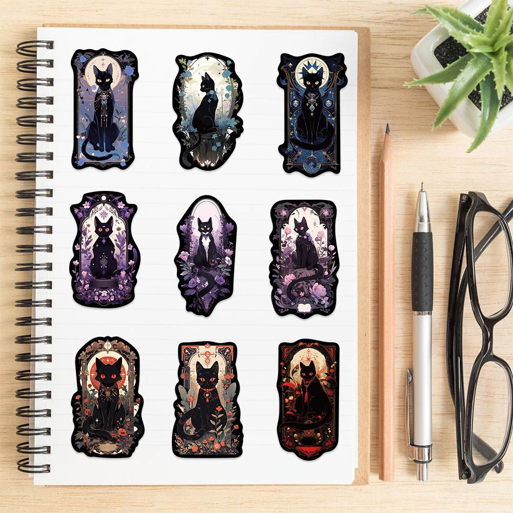 50 Pictures of Meow's Secret Realm Graffiti Stickers Guitar Laptop Suitcase DIY Waterproof Stickers