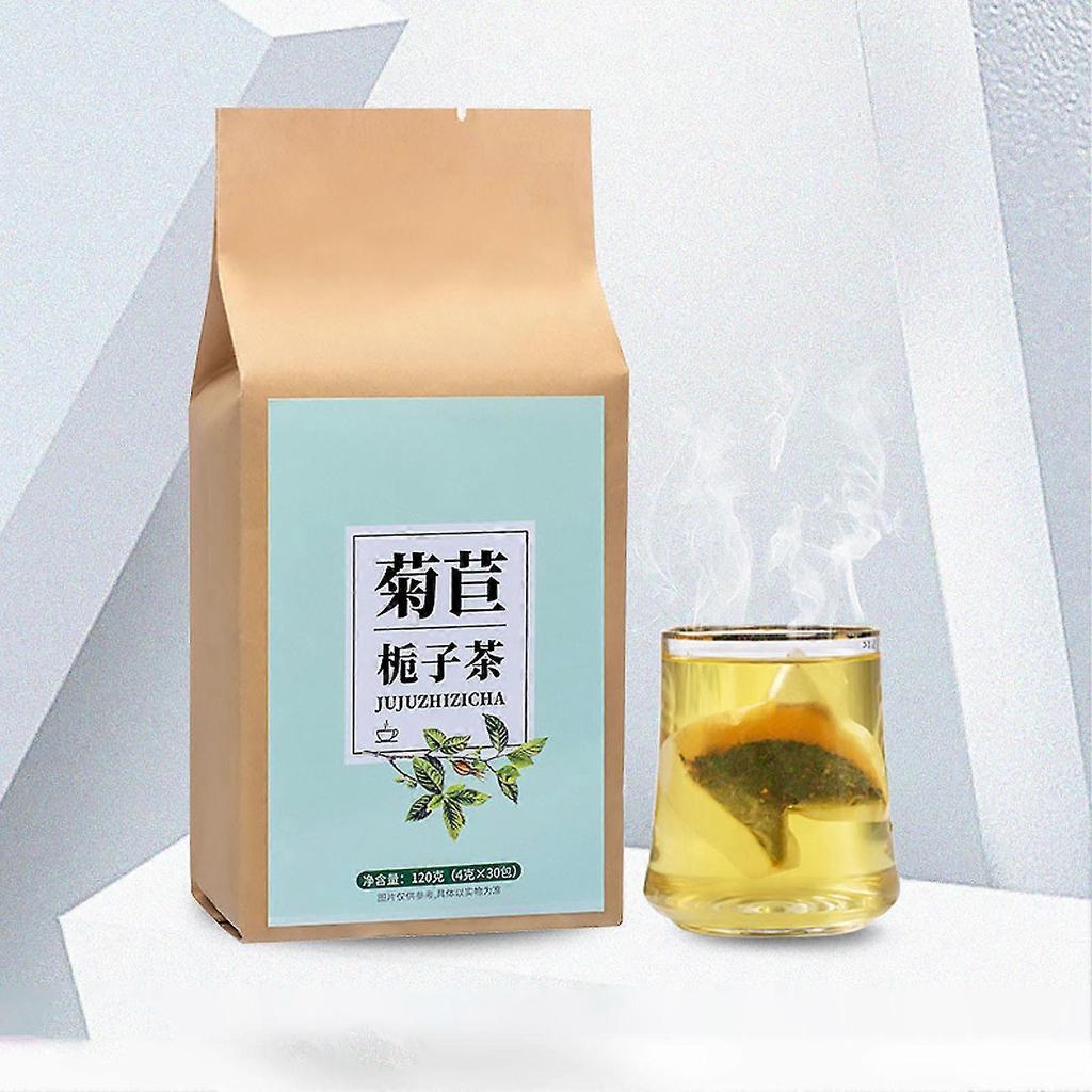 30 Count Chicory Gardenia Tea Kudzu Root Burdock Root Healthy Tea Bag Lily Licorice Tea Sampler 120g Less