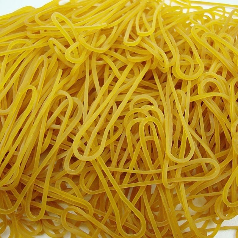 Hot 40G/Bag Stationery Holder Thermostability Rubber Bands Strong Elastic Hair Band Loop