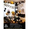 Birthday Aluminum Film Balloon Set Alphanumeric Balloon Set Birthday Party Background Decoration
