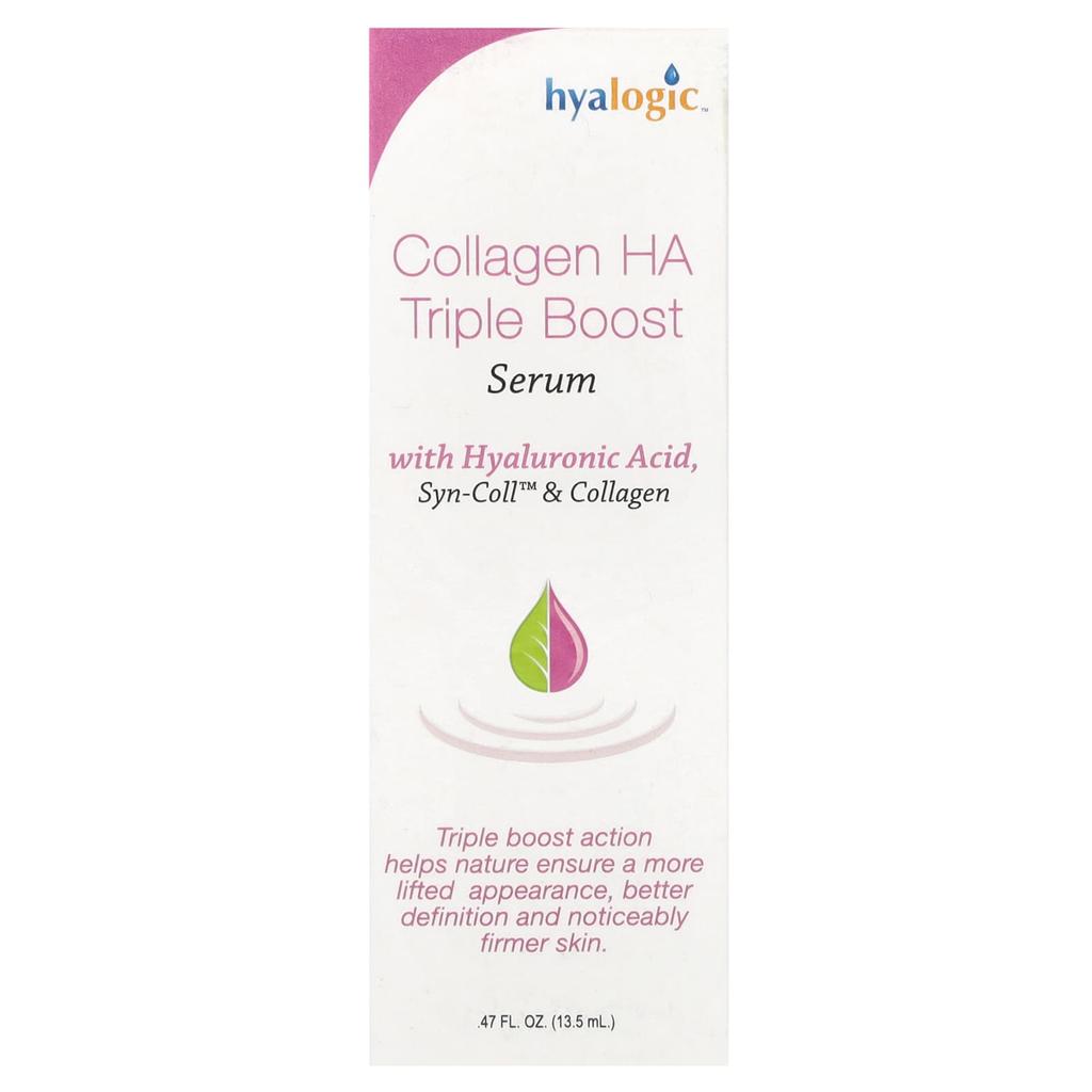 Collagen Ha Triple Boost Serum, with Syn-Coll and Collagen, Fragrance Free, 13.5 Ml (0.47 Fl Oz)