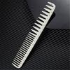 Green Hair Comb for Women Japanese Style Combs with Measurement Scale Wide Teeth
