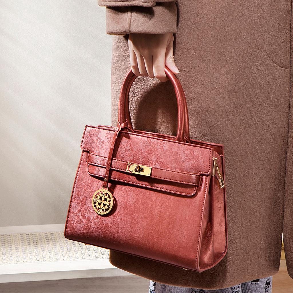 New Chinese Style National Style Handbag, Mother Red Bride Bag In The Atmosphere, Mother-In-Law Wedding Banquet Messenger Bag Gift