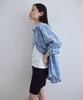 STEP AROUND Soft Cotton Washing Check Shirts_Blue