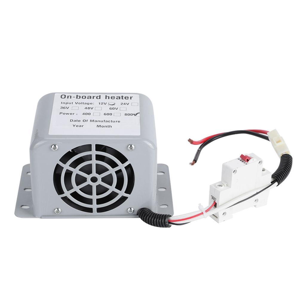 12V 800W Car Heater Windshield Glass Defroster Mist Eliminate 2 Air Outlet 5s Fast Heating for Car Lorry Truck Parking Heater