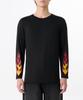 [Heat Standard] Flame Fist Crew Neck T-Shirt_Innerwear [Black]