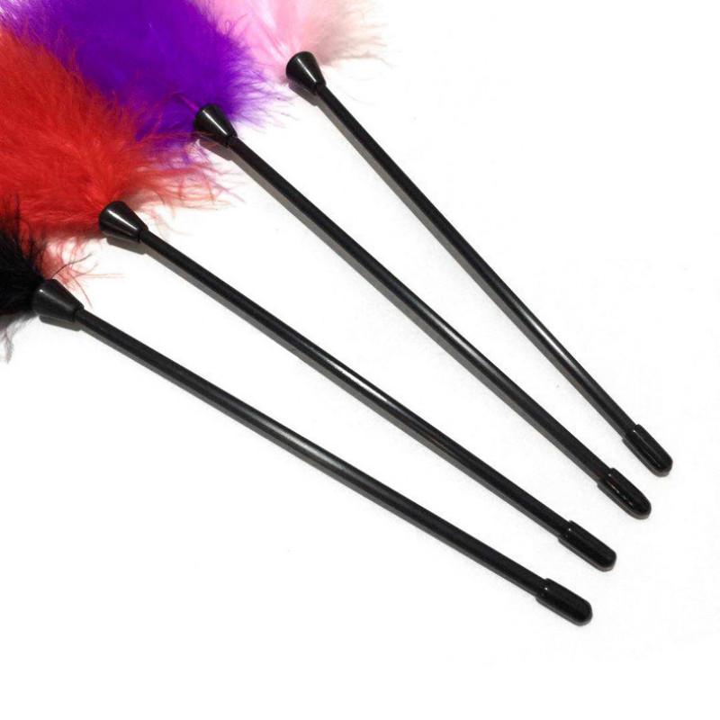 Bdsm Feather Tickled Whip Bondage Erotic Punish Fetish Riding Crop Pony Leather Spanking Paddle Play BDSM Sex Toys Adult Game