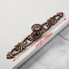 NAIERDI White Rose Flower Kitchen Cabinet Handles European Zinc Alloy Bronze Door Handles Drawer Knobs Furniture Hardware