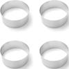 Confectionery Rim for Cakes CIRCLE SET 4 Pcs HENDI 512449