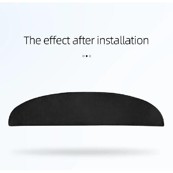 For Tesla Model Y Juniper Suede Leather Dashmat Model 3 Highland Car Dashboard Cover Pad Dash Mat SunShade Carpet Accessories