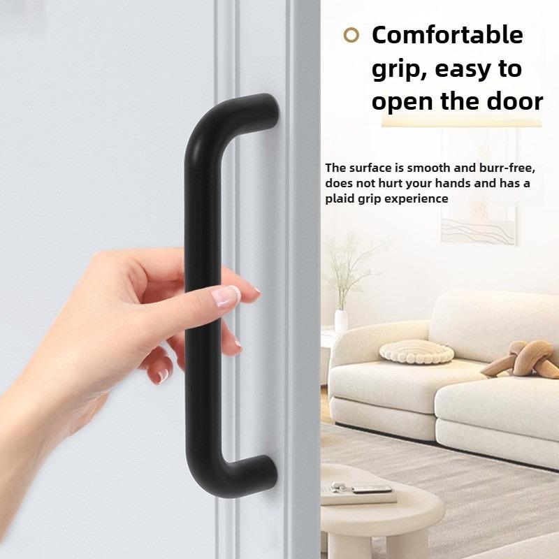 Moderne minimalistische Griffe Schrank Kommoden Massive Aluminiumlegierung Schranktürgriffe Kleiderschrank Schublade Küchenmöbelbeschläge