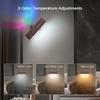 Smart LED Light, 3 Color Temperatures, 5-Level & Stepless Dimming, Remote & Touch Control, USB-C Rechargeable, Adjustable Angle