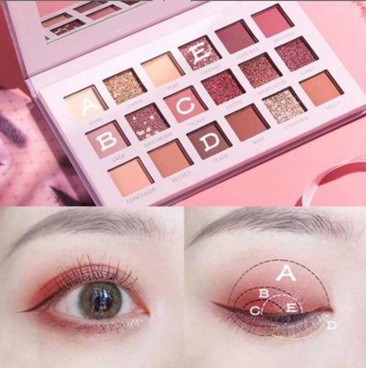 Многоцветная Водонепроницаемая Палетка Теней Для Века Порошковые Тени Косметический Макияж Палитра С Блестками