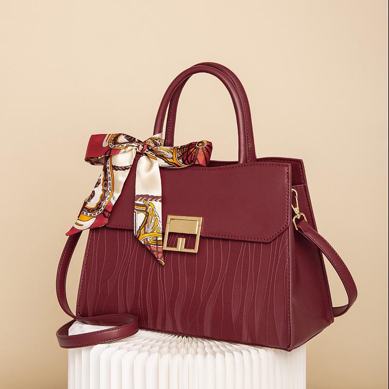 Красная женская сумка кроссбоди - Идеальный подарок для мамы и на свадьбу для дам, Идеально подходит для банкетов и дней рождения