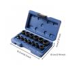 Heavy Duty Bolt Extractor Kit | Nut and Set, for Mechanical Maintenance 40CR 13PC