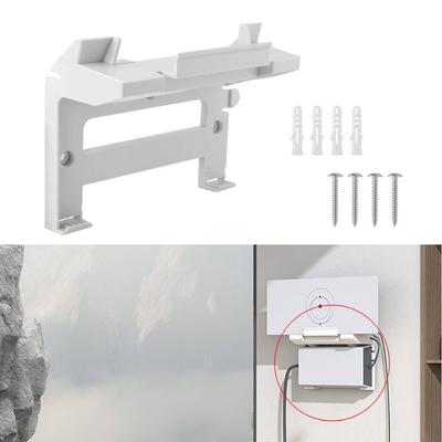 Para Montaje de Router Starlink Gen 3 Soporte 2 en 1 Soportes de Fuente de Alimentación Soporte de Pared para Router Estándar Starlink y Fuente de Alimentación