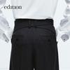 Edition 2024 Winter Women's Belted Wool Blend Wide-Leg Trousers