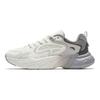 Anta Pulse Comfortable Versatile Shock Absorbing Wear Resistant Low Top Casual Shoes Women Casual Shoes White Gray 122528856-3