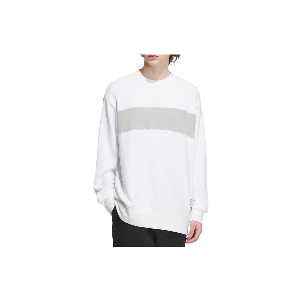 Adidas Sweatshirts Unisex White Crew Neck Moderate Other IT6395
