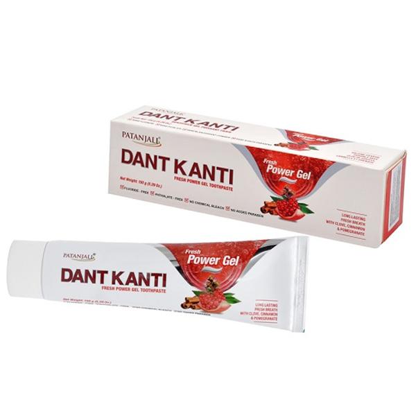 

Зубна паста-гель, Dant Kanti Power Gel Toothpaste, Patanjali 150г (43635008) 150g