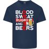 Blood Sweat Rugby and Beers England Funny Unisexs Light Cotton TShirt