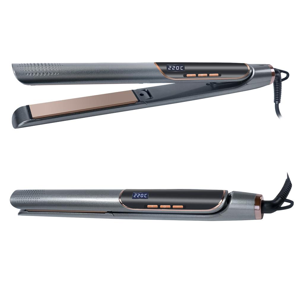 Hair Straightener 450 Degrees Flat Iron Curling Iron  LCD Straightener