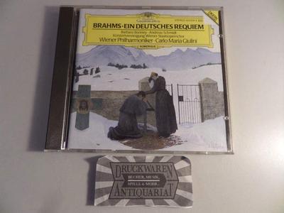 CD BRAHMS, SCHMIDT, GIULINI; VPO - Requiem Allemand 4235742 Deutsche Grammo 1988 Allemagne Classique Occasion