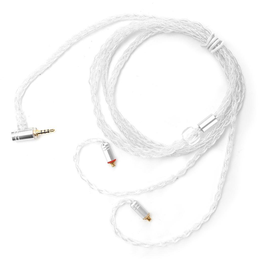25 Core Silver Plated Cable OFC Upgrade Audio Cable for MMCX Connector for Shure SE215Transparency 2.5 Balanced Head