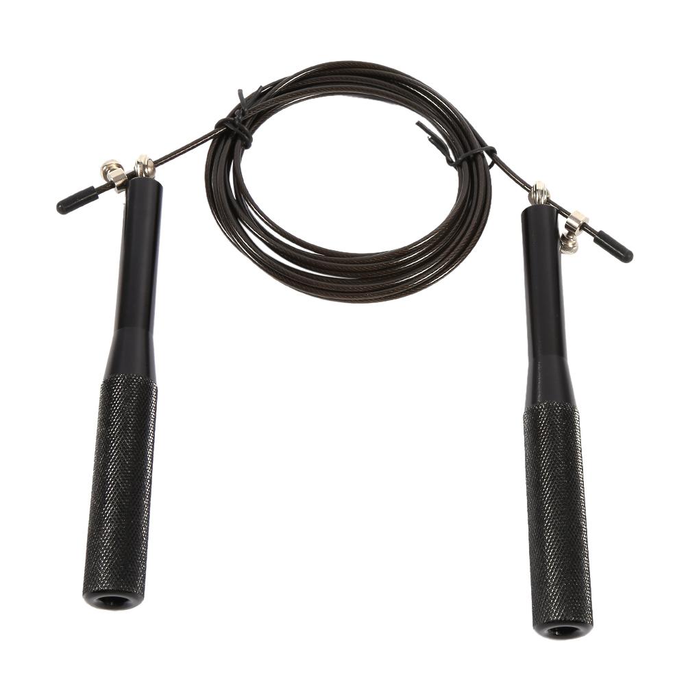 Aluminium Alloy Speed     Rope Steel Wire Speed Skipping Rope(blue)