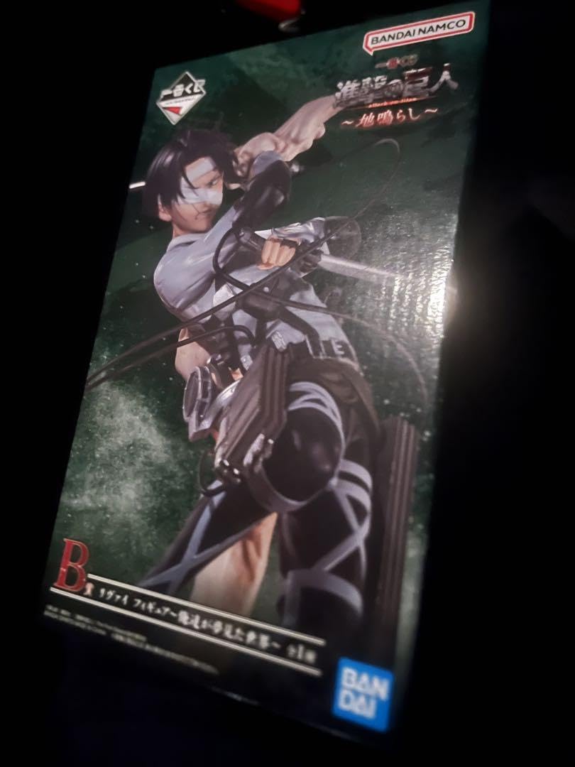 

Ichiban Kuji Атака на Титан Землетрясение B Приз Леви Фигурка N