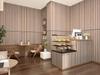 3D Imitation Wood Grain Self-Adhesive Wall Sticker for Living Room or Bedroom