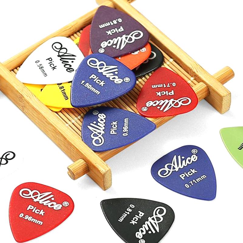 30/50PCS Colorful Guitar Picks Portable Box Package Multiple Thickness Mix Musical Instrument Practice Performance Accessory ZYF