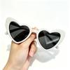 2025 Retro Heart-Shaped Pearl Cross Sunglasses for Men & Women - Stylish Party & Street Style