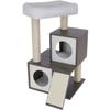 KERBL - Cat Tree FLAIR - 48x44x86cm - White/grey - Sisal